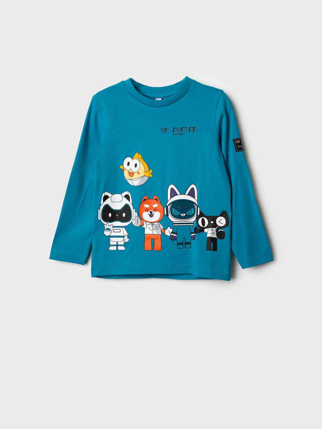 PLAYTODAY Фуфайка 574420 32412145 голубой