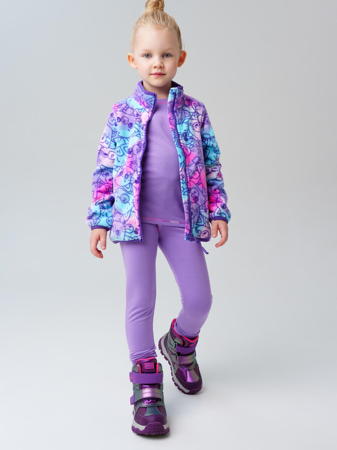 PLAYTODAY Ботинки 574422 32522712 фиолетовый