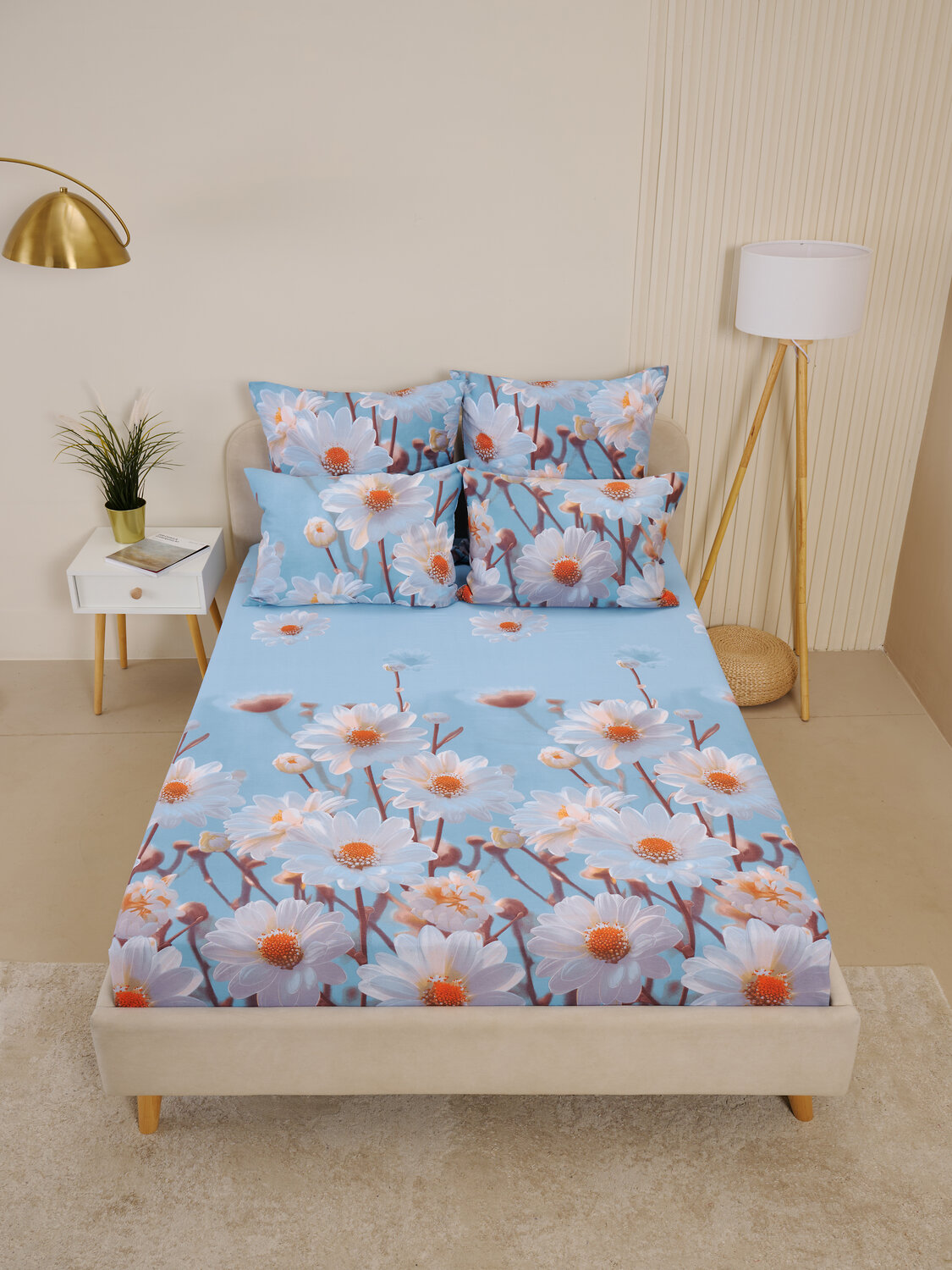 Текс-плюс Простыня 574488 НФ-00245743 Ромашки