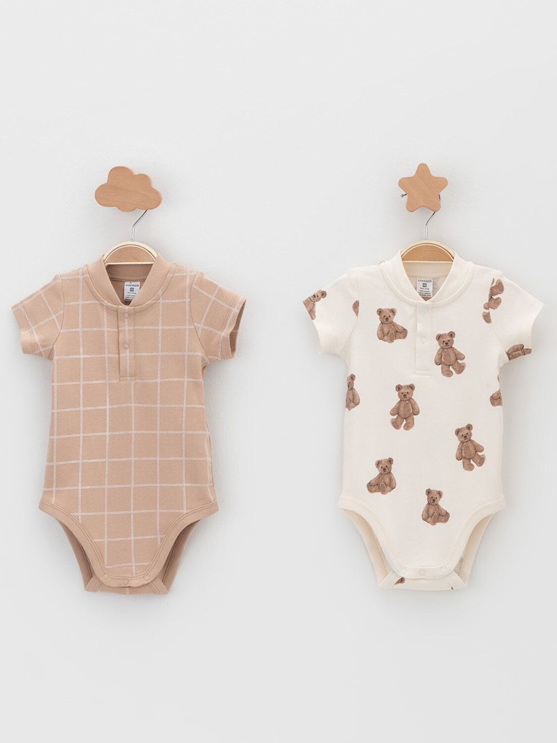 CROCKID Боди 574512 К 6543-2уп сахар