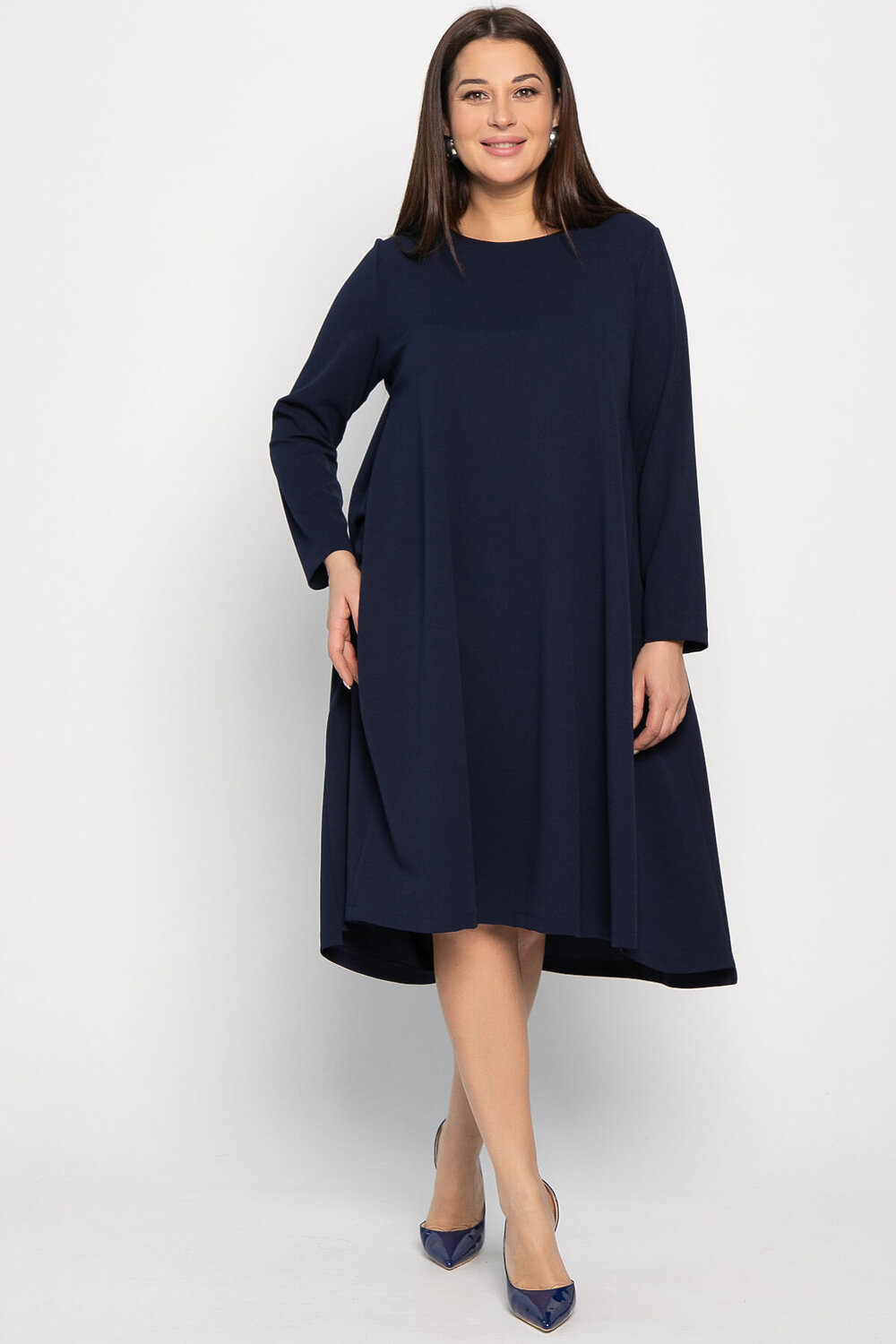 LT Collection Платье 574519 П14832-16М синий