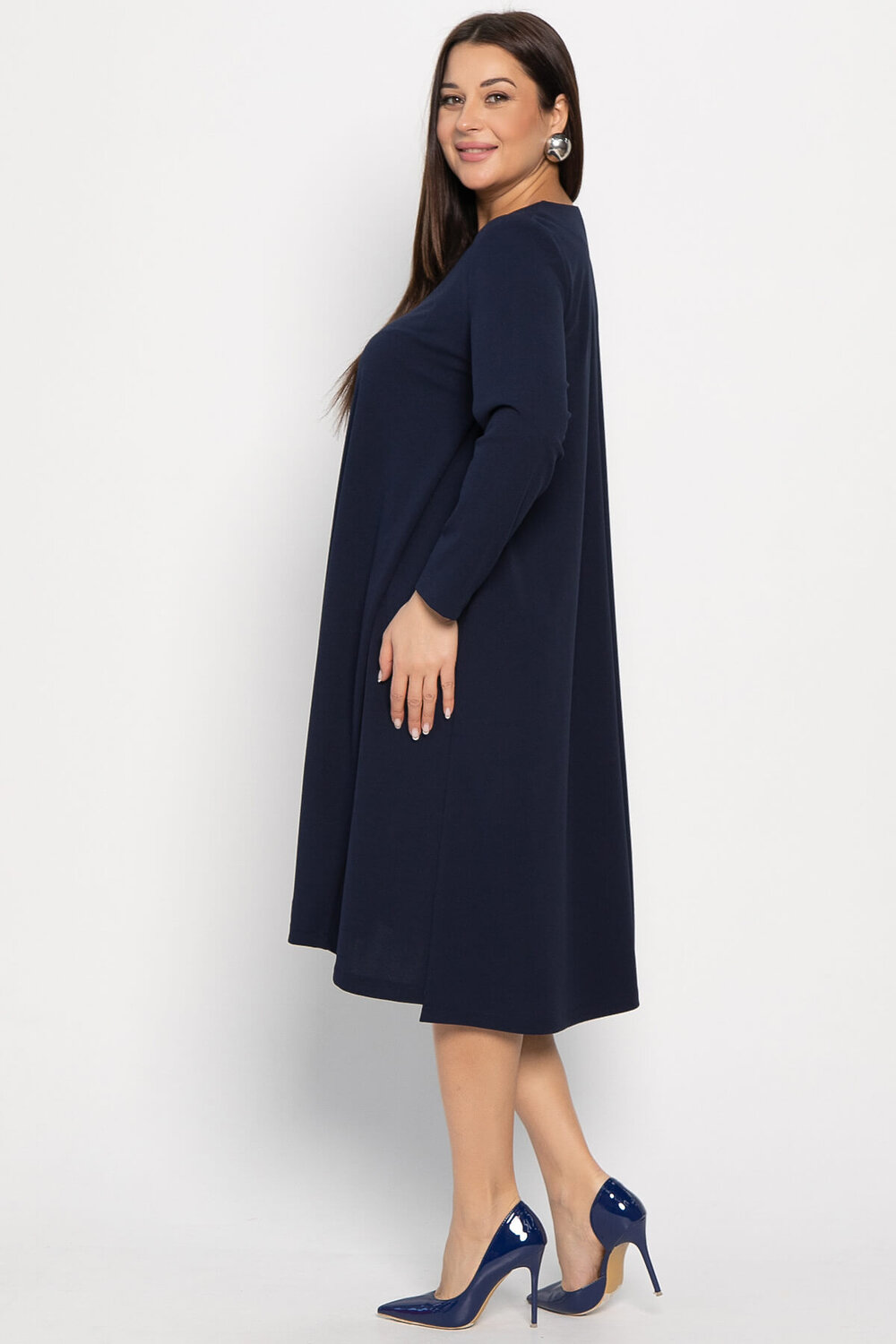 LT Collection Платье 574519 П14832-16М синий