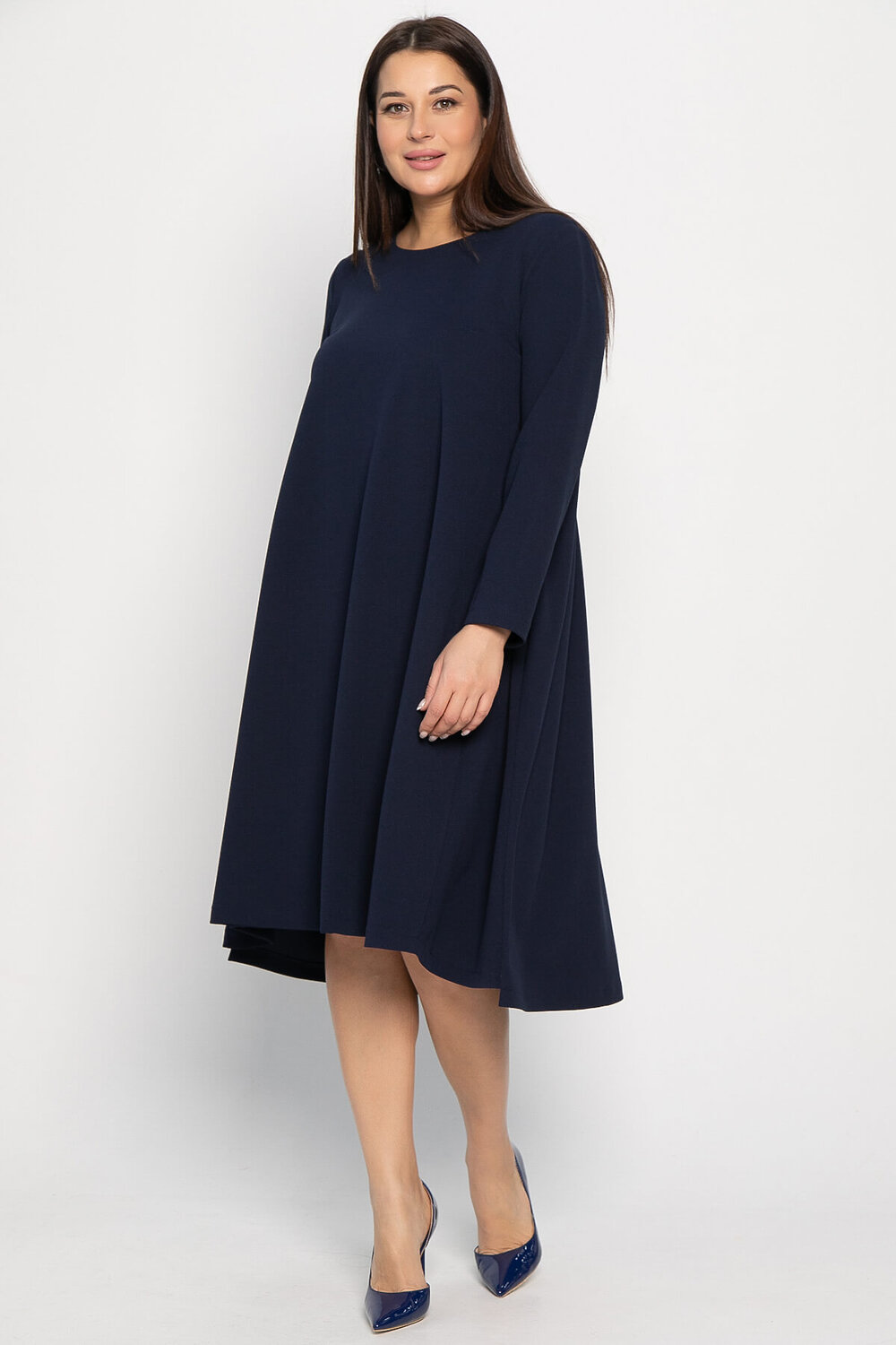 LT Collection Платье 574519 П14832-16М синий