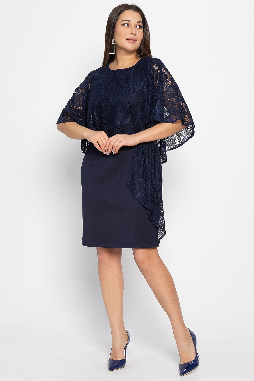 LT Collection Платье 574520 П14868-13М синий