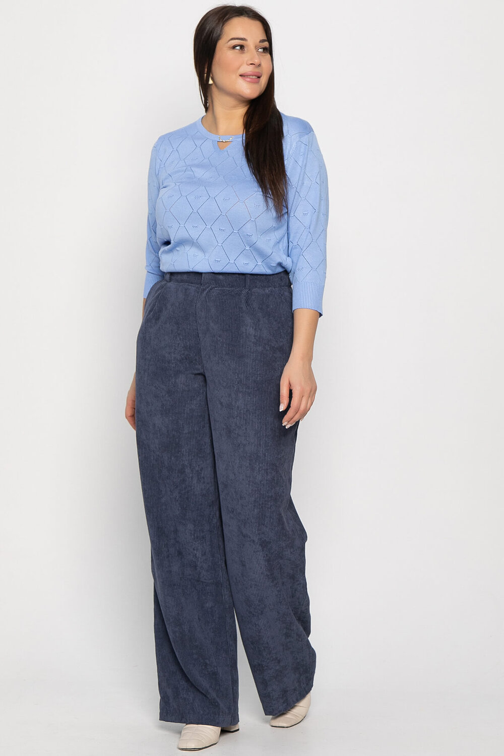 LT Collection Брюки 574526 Б14901-25М синий