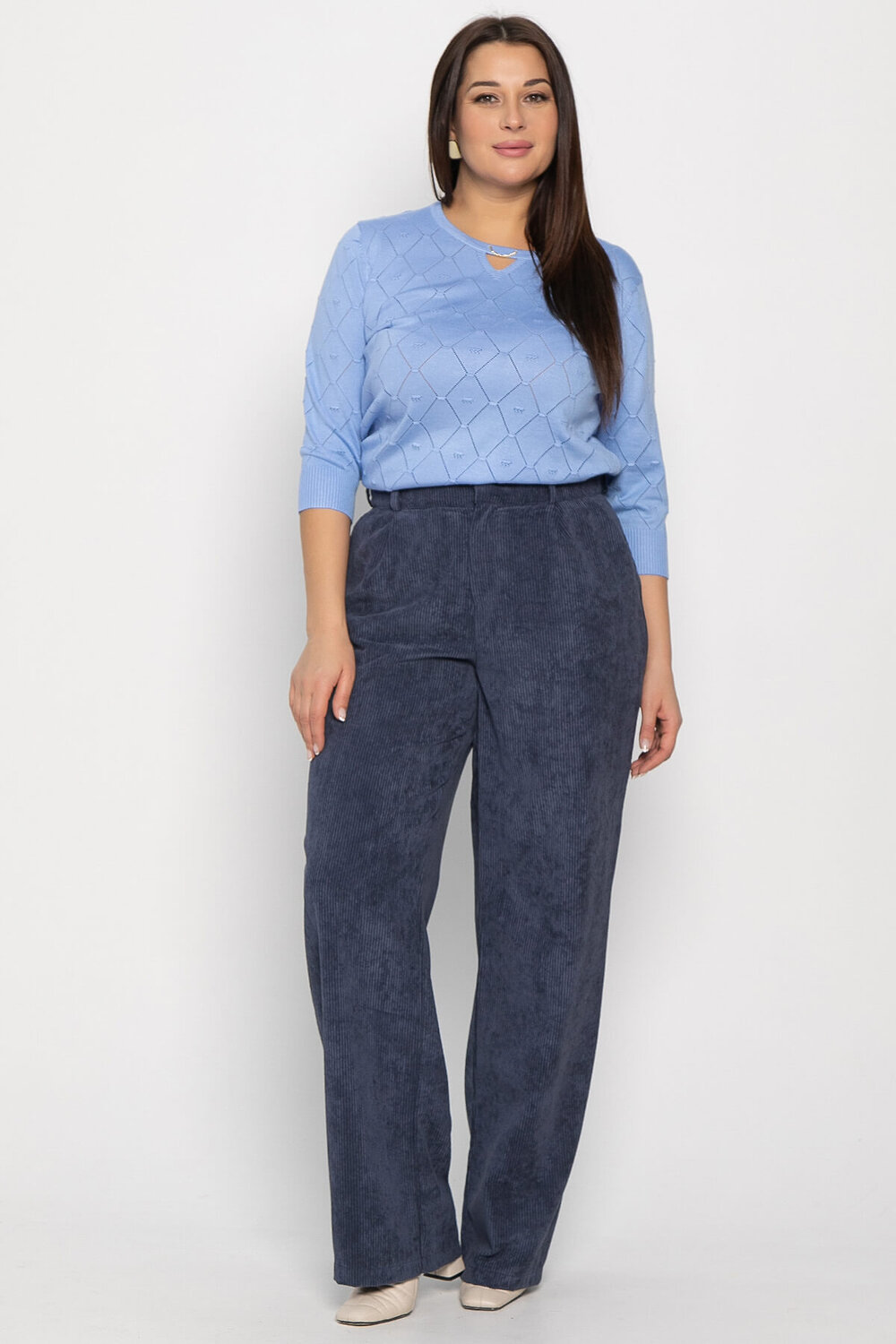 LT Collection Брюки 574526 Б14901-25М синий