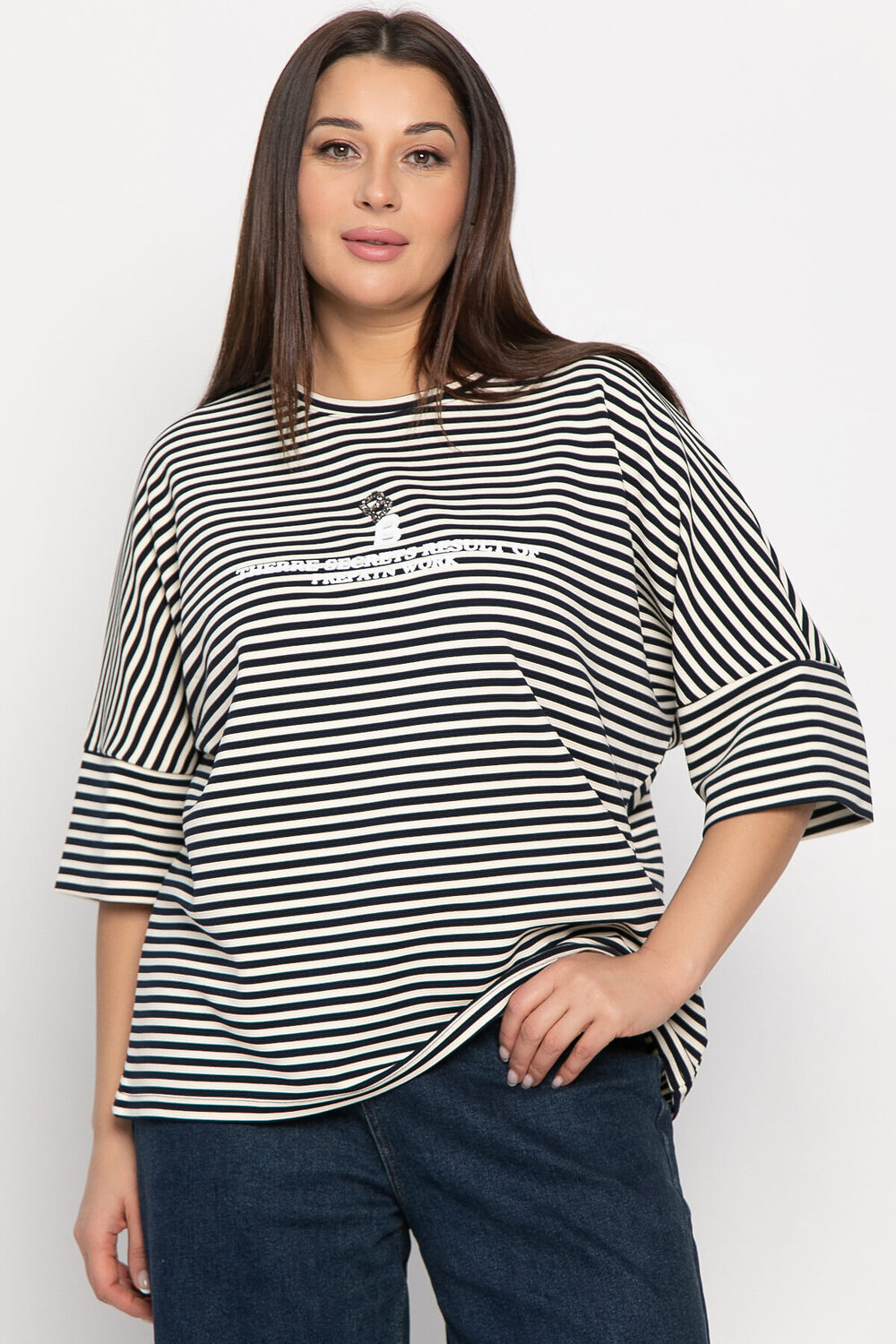 LT Collection Блуза 574541 Б14887-20М синий