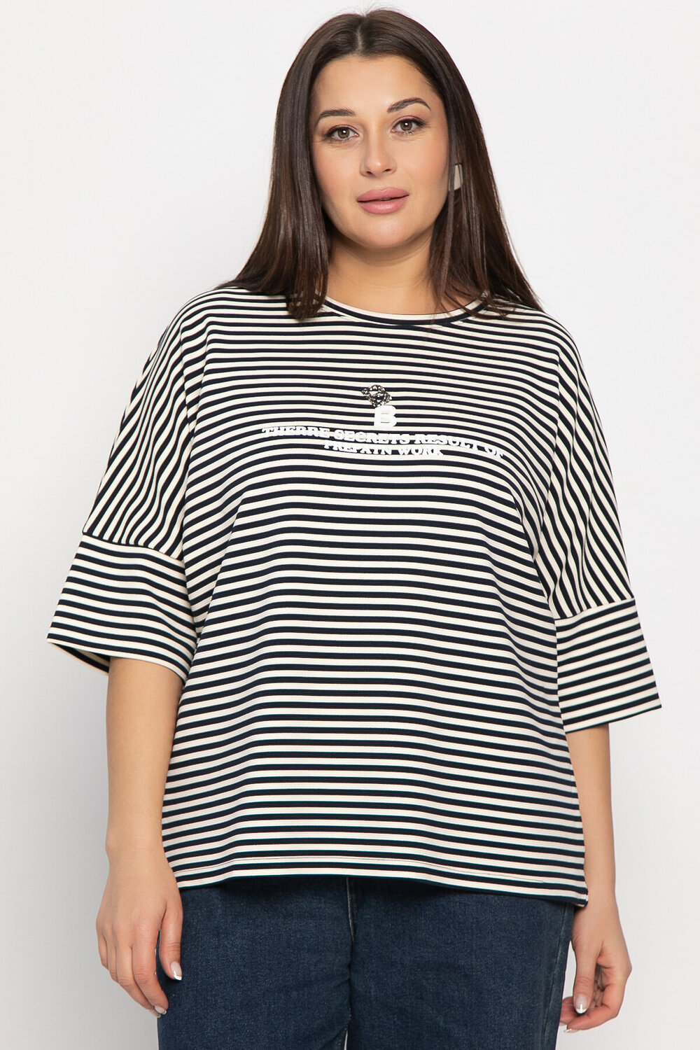 LT Collection Блуза 574541 Б14887-20М синий