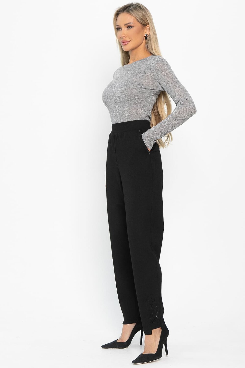 LT Collection Брюки 574543 Б14883-8М черный