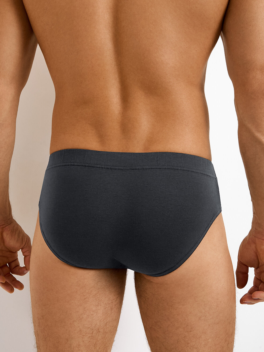 Omsa Трусы 574563 OmB 1223-1 Слипы муж. с закр. резинкой, CO Antracite (Серый)