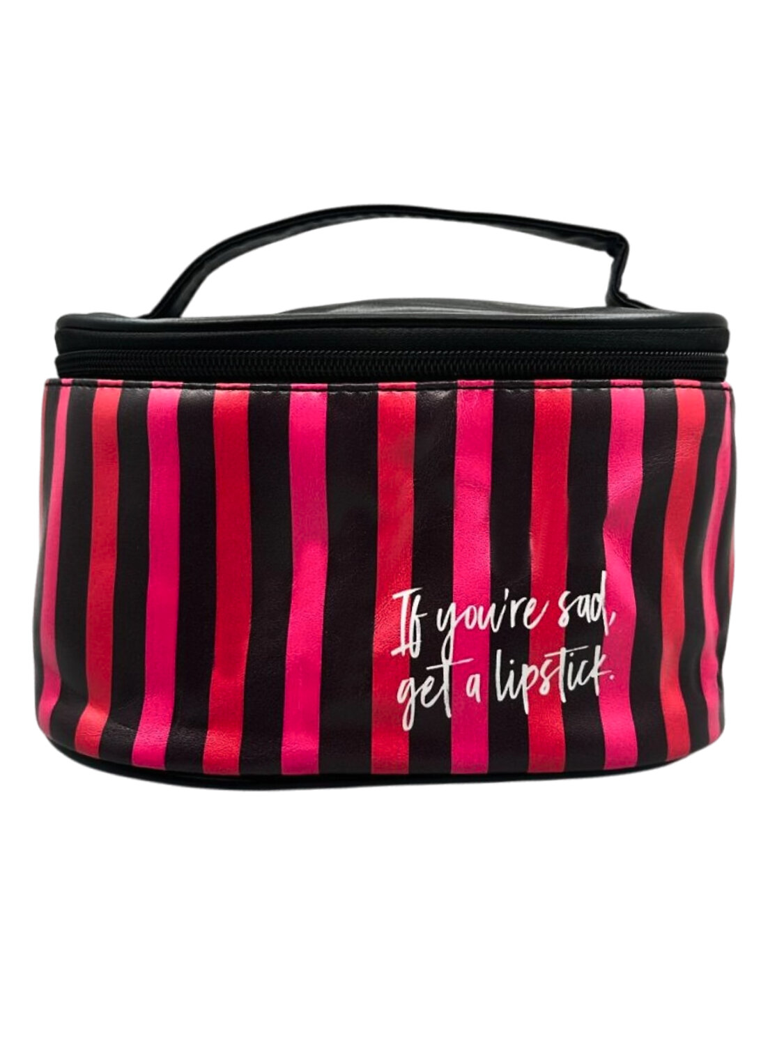 Sunflower Косметичка-чемоданчик 2112 ZP, черно-розовый 574576 23547 