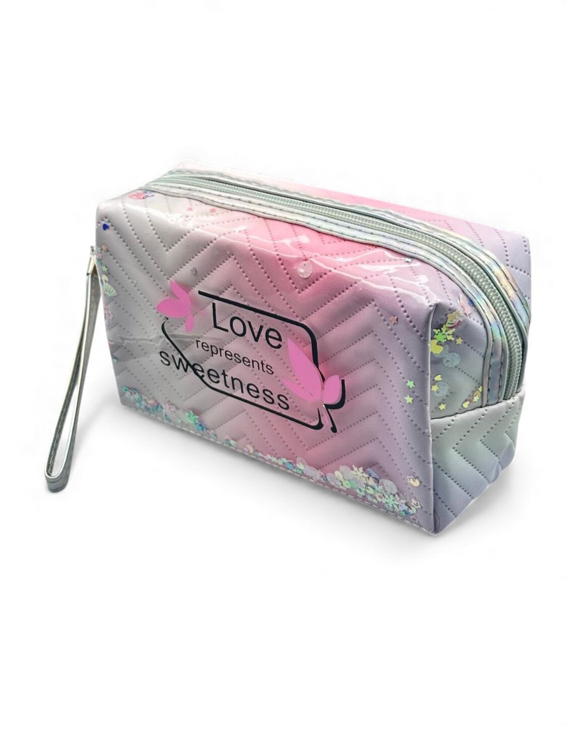 Sunflower Косметичка женская с пайетками Love represents 1135, разноцветный 574585 5424 