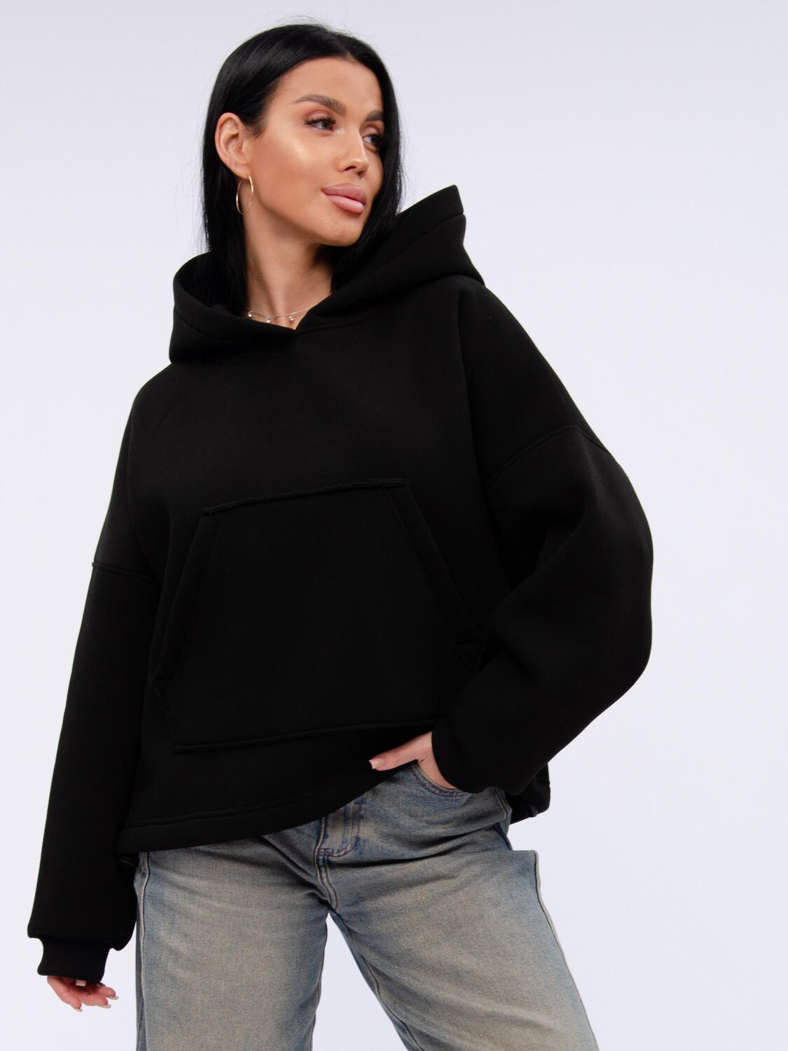 Malina Худи 574589 СЖ-29 чёрный