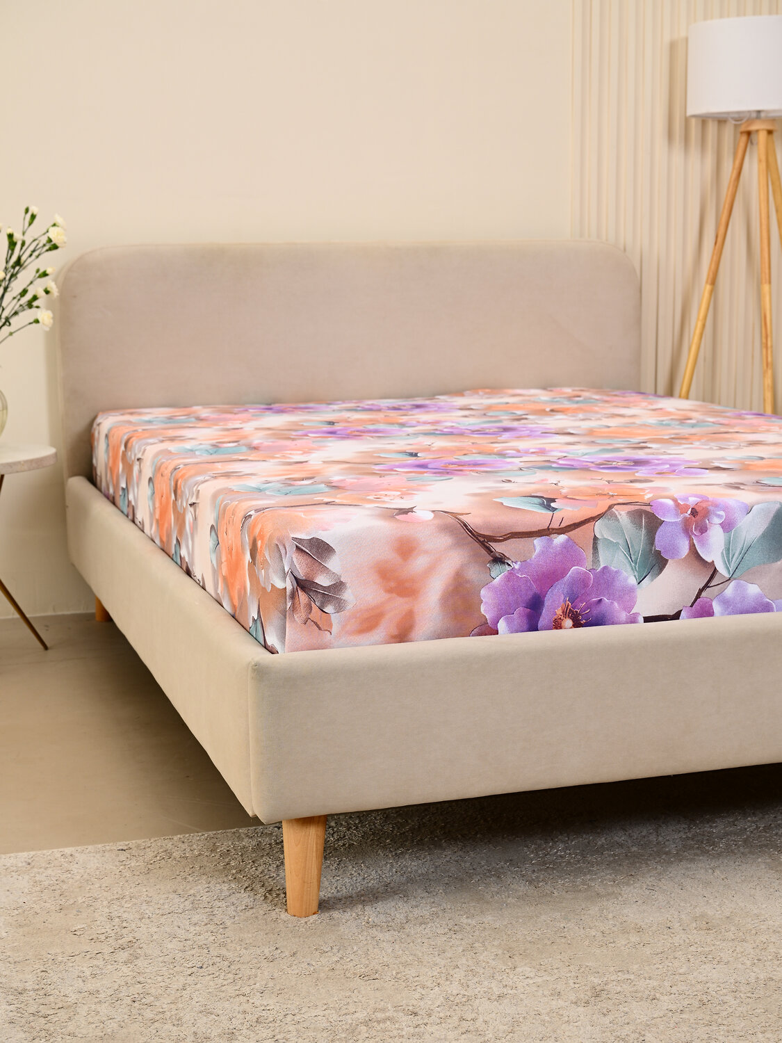 Текс-плюс Простыня 574593 НФ-00245743 Фиалки