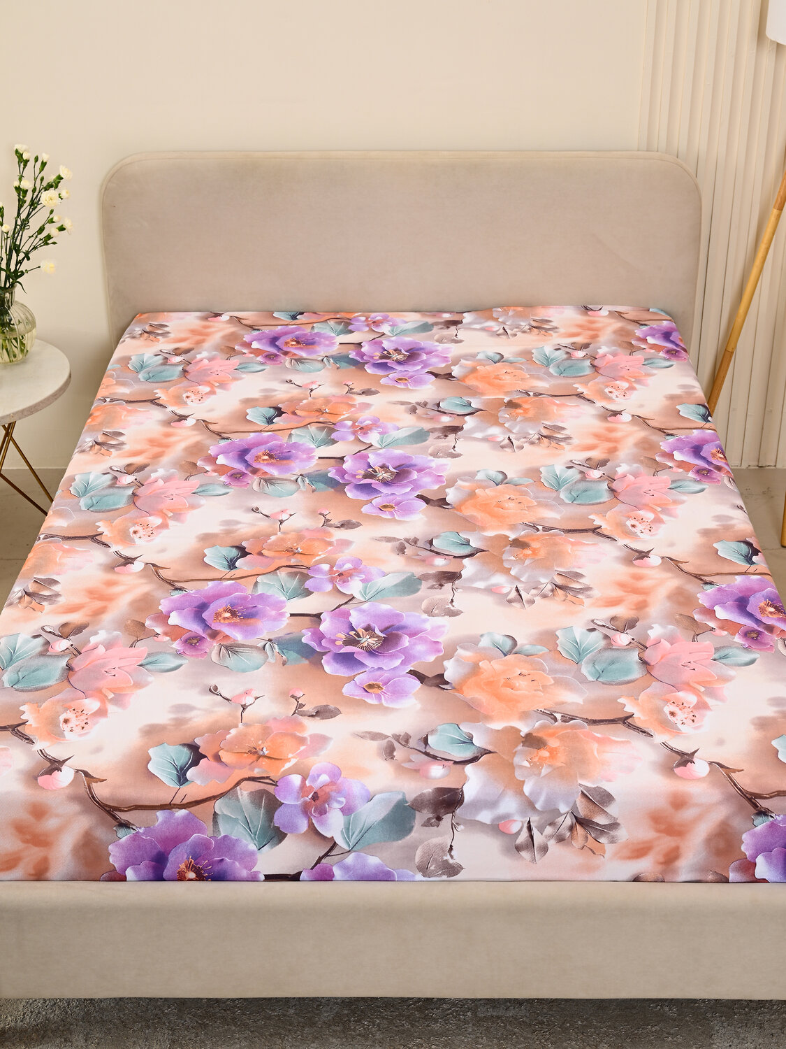 Текс-плюс Простыня 574593 НФ-00245743 Фиалки