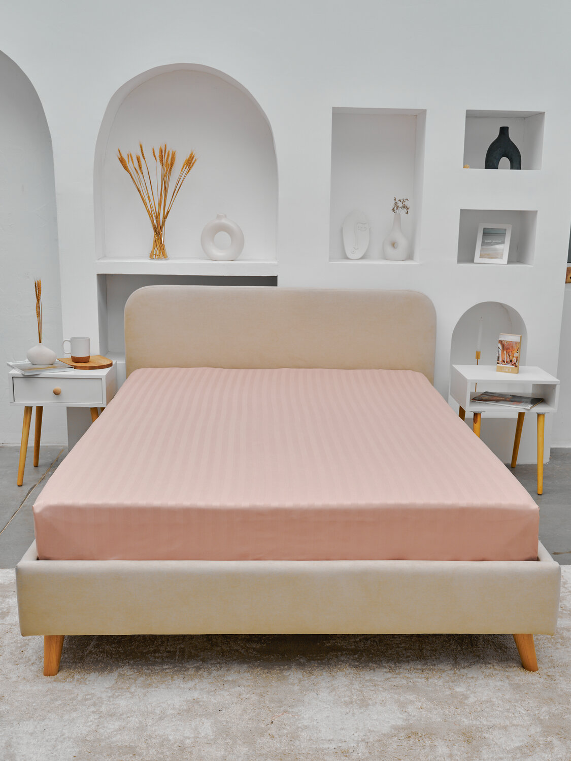 Текс-плюс Простыня 574598 НФ-00245317 Пудра