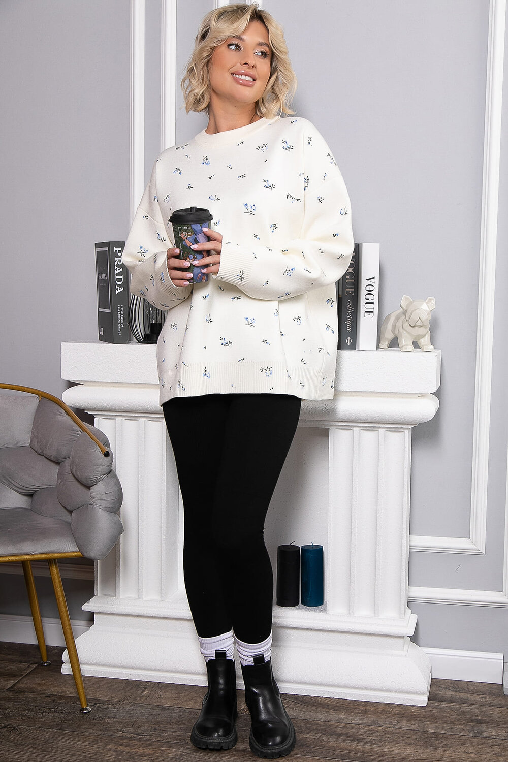 LT Collection Лосины 574607 Б14972-7М черный