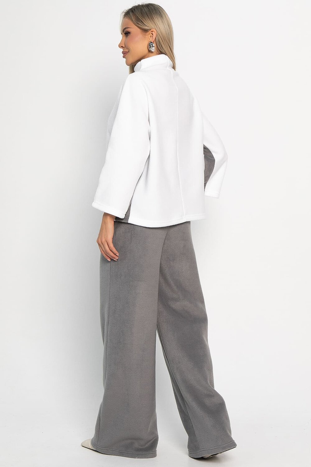 LT Collection Костюм 574611 К14944-10М серый/белый