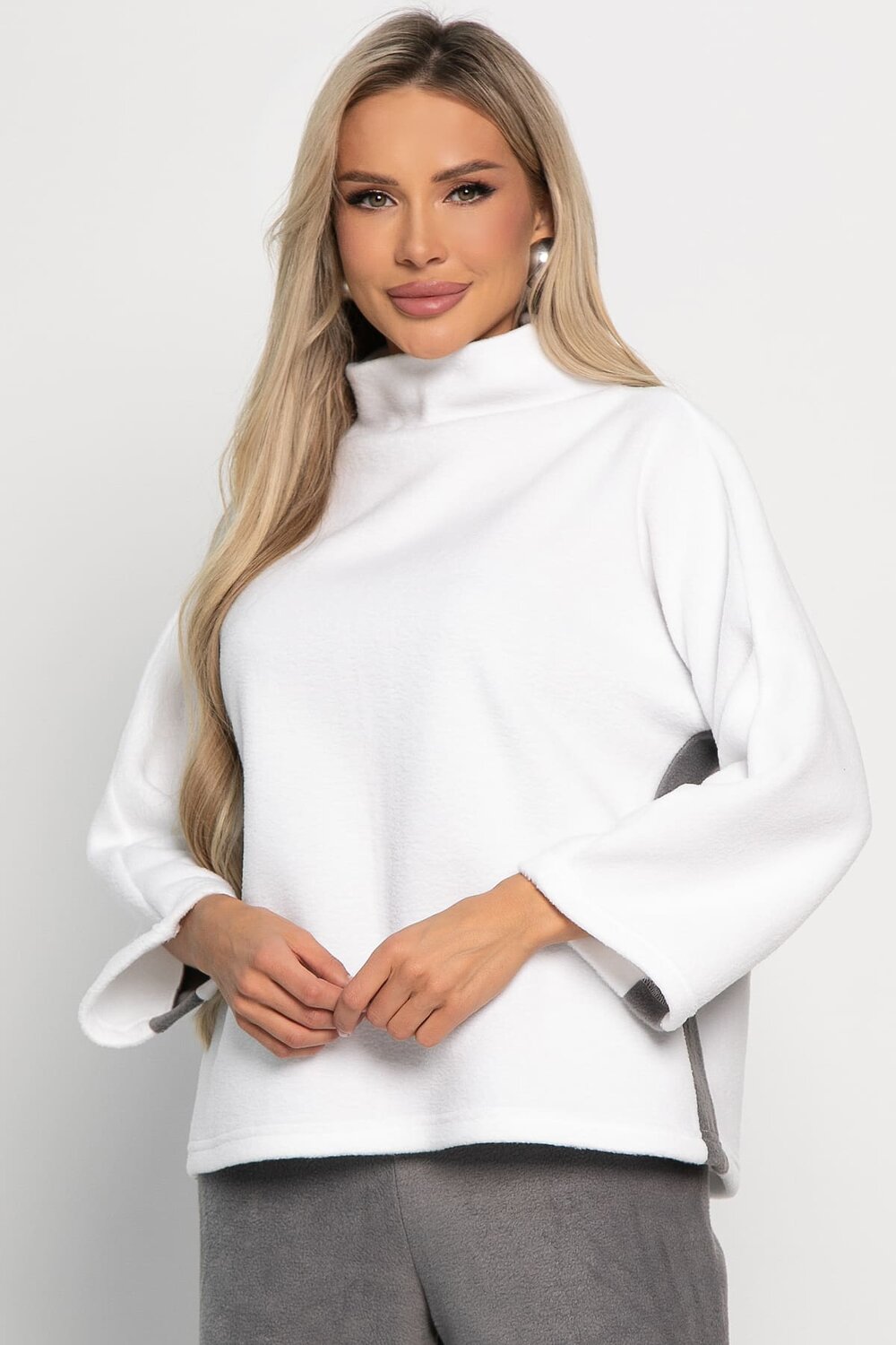 LT Collection Костюм 574611 К14944-10М серый/белый