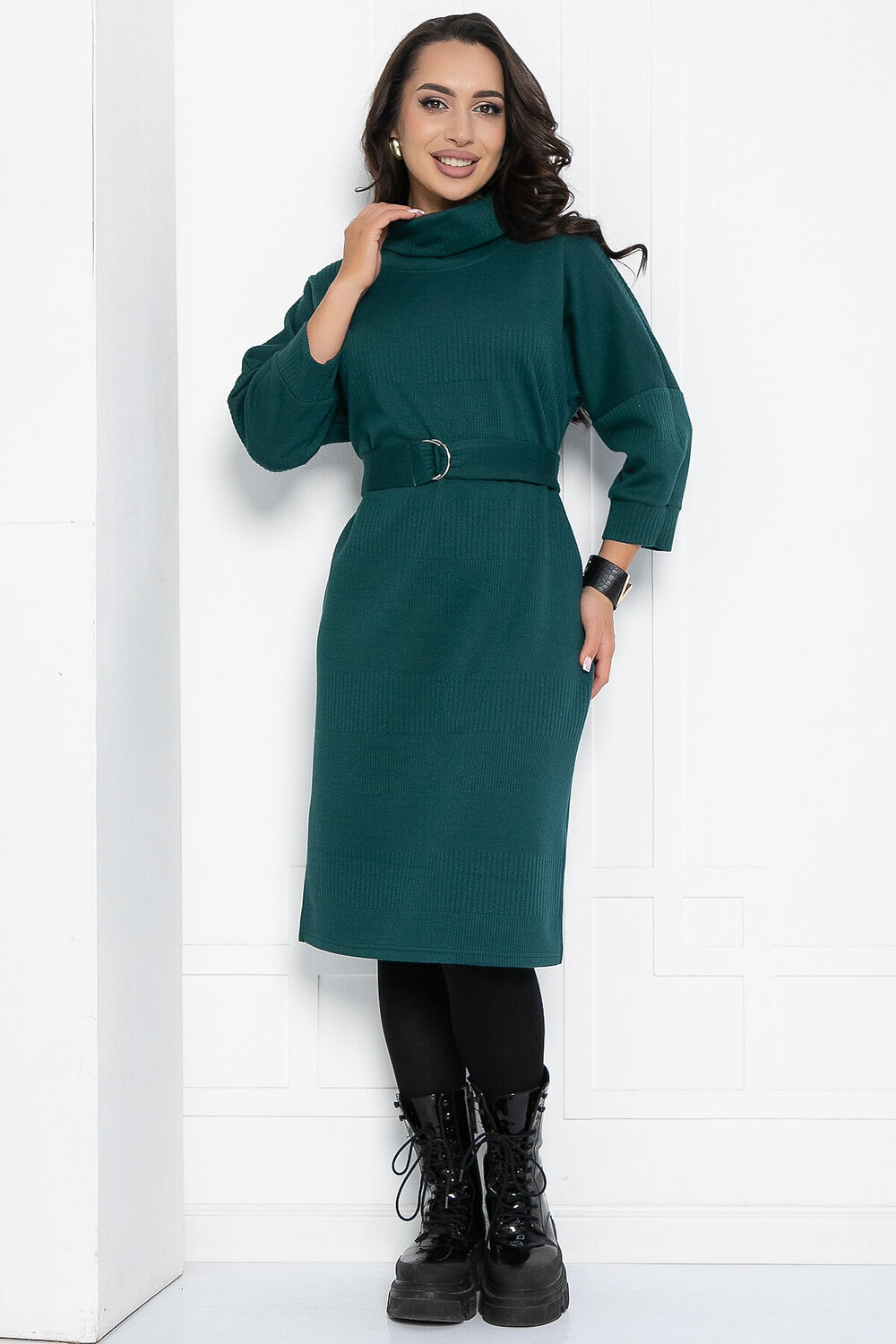 LT Collection Платье 574612 П14963-4М зеленый