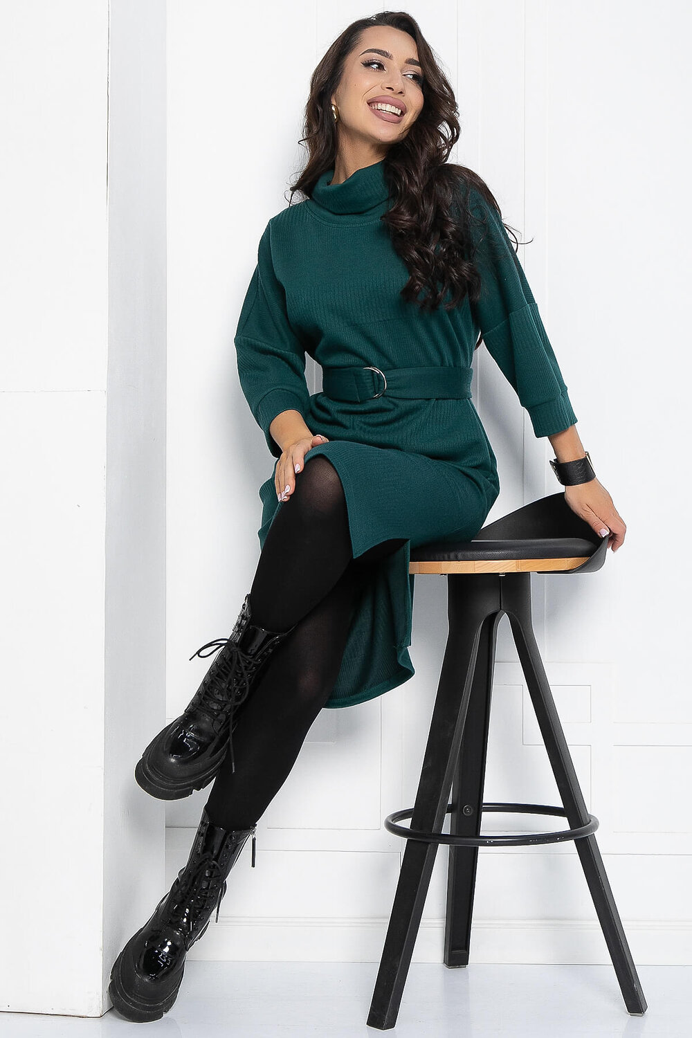 LT Collection Платье 574612 П14963-4М зеленый