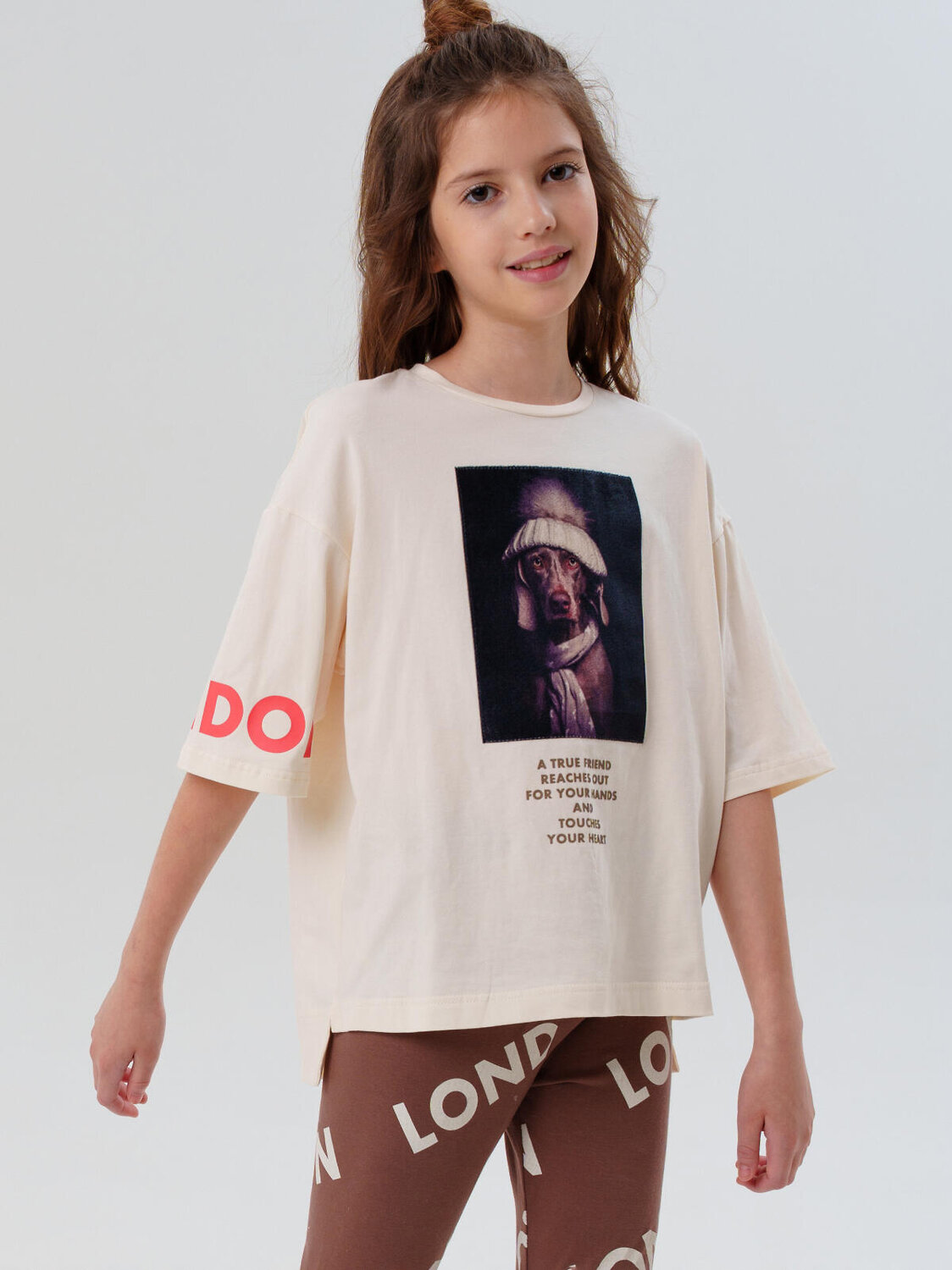 PLAYTODAY Фуфайка 574639 32521467 молочный