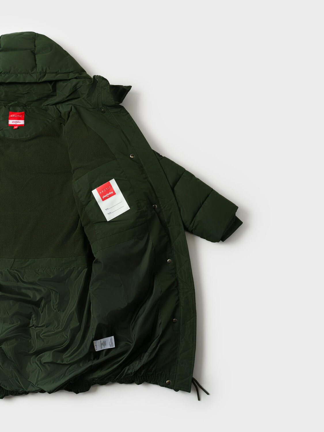 PLAYTODAY Пальто 574647 32521175 темно-зеленый