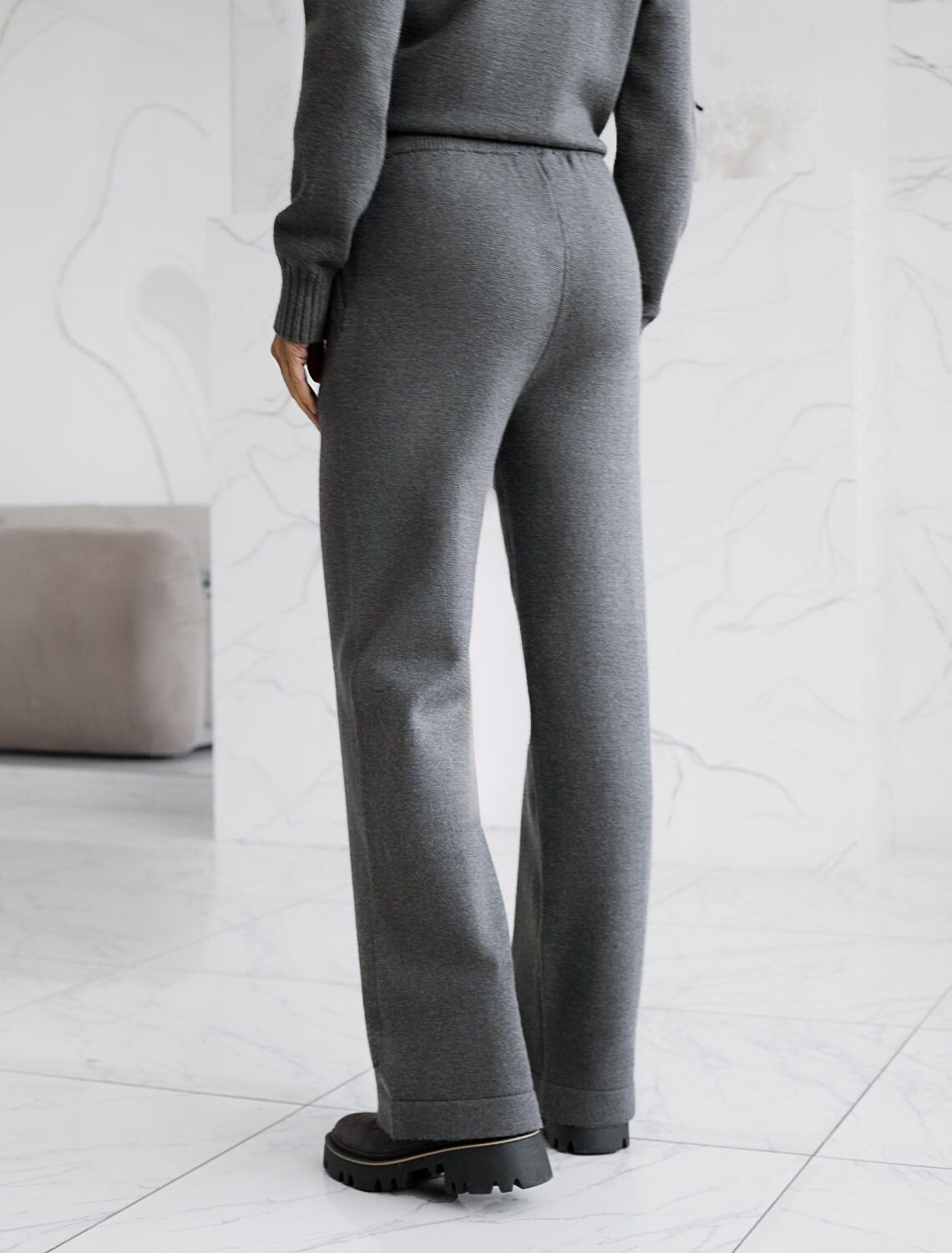 VILATTE Брюки 574650 D38.010 серый меланж