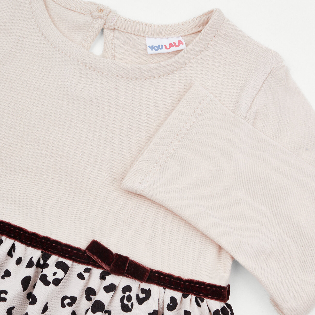 YOULALA Платье 574688 2094200103 бежевый