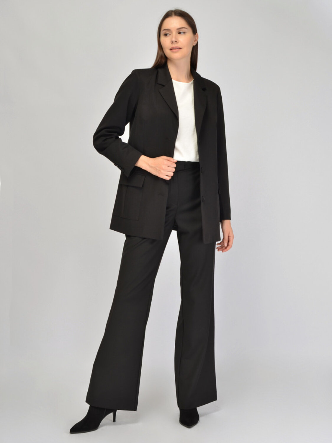 VISERDI Пиджак 574704 10453-чер 6452800 черный