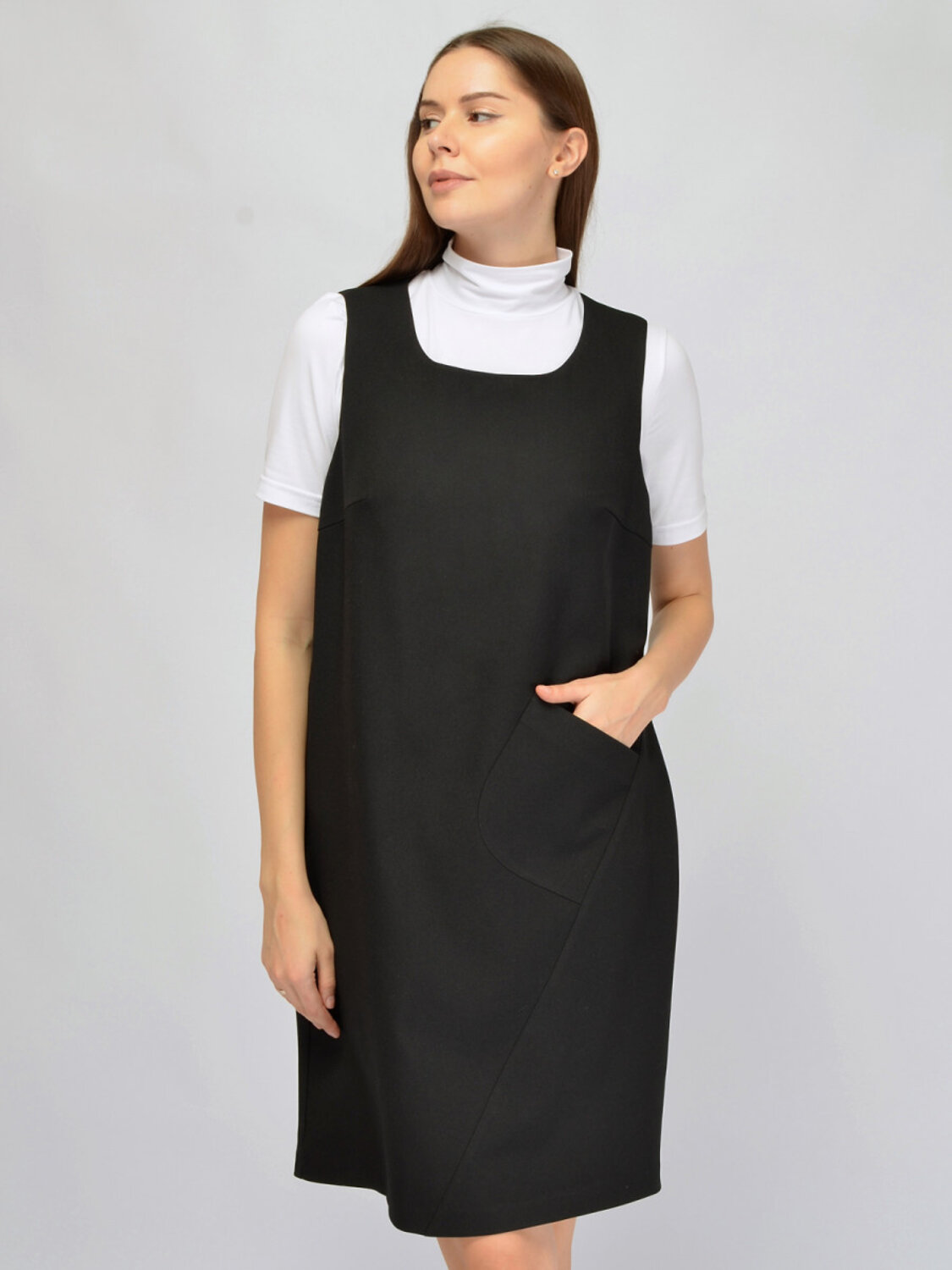 VISERDI Платье 574707 10406-чер 4541130 черный