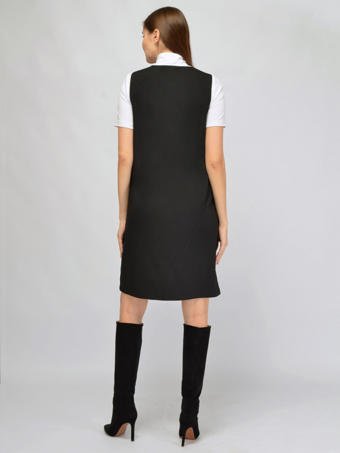 VISERDI Платье 574707 10406-чер 4541130 черный