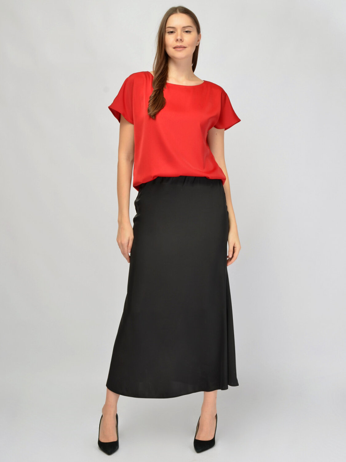 VISERDI Юбка 574708 10425-чер 955850 черный