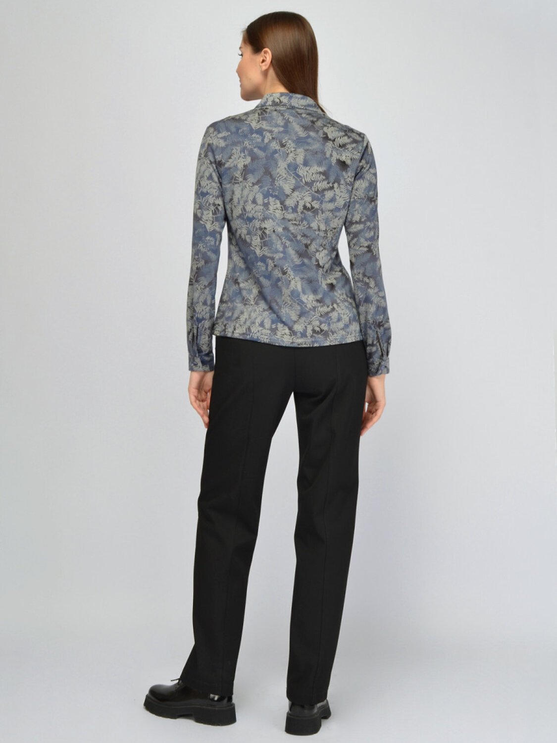 VISERDI Блузка 574714 1623-лст 1451020 серый