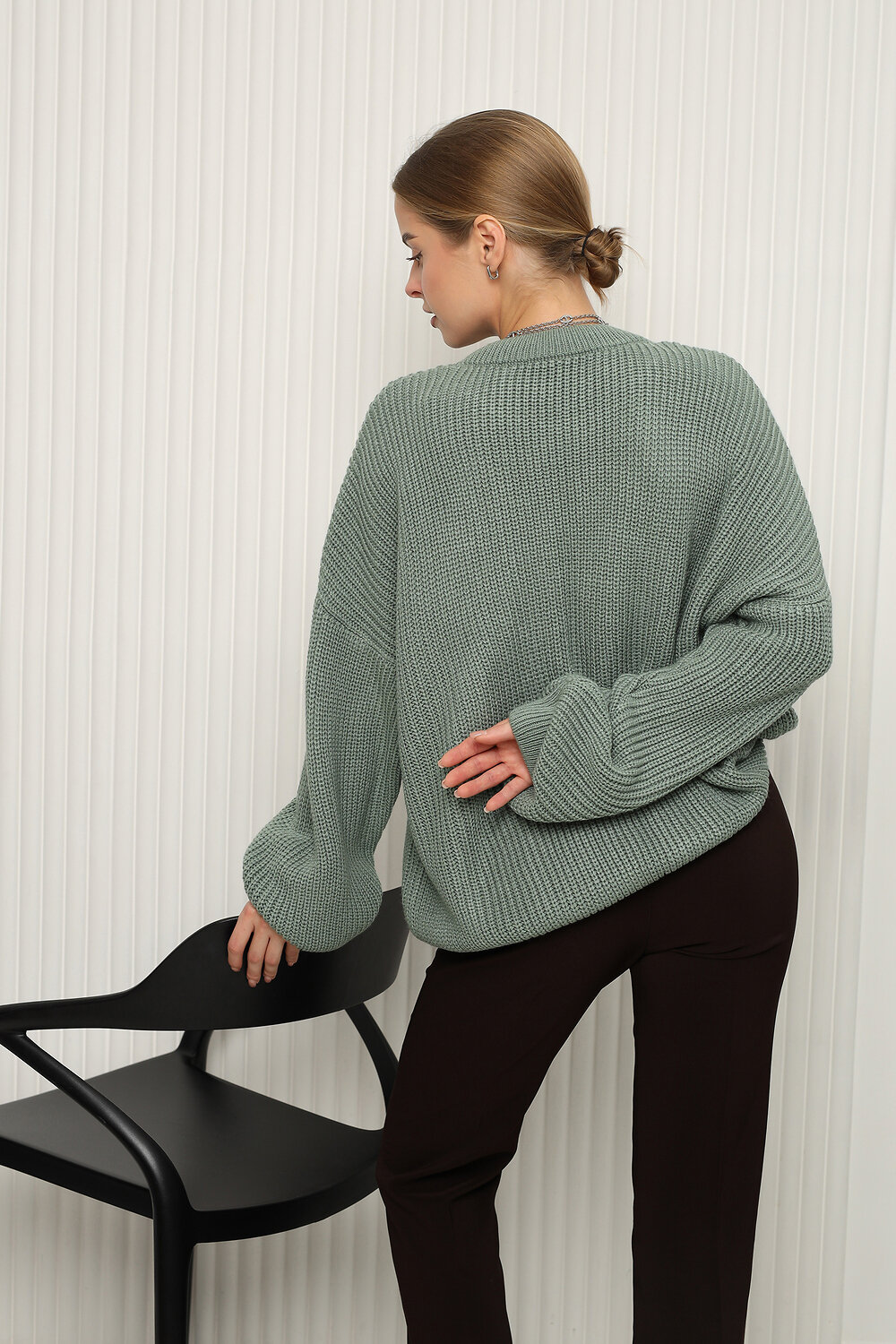 Натали Джемпер 574718 84505 олива