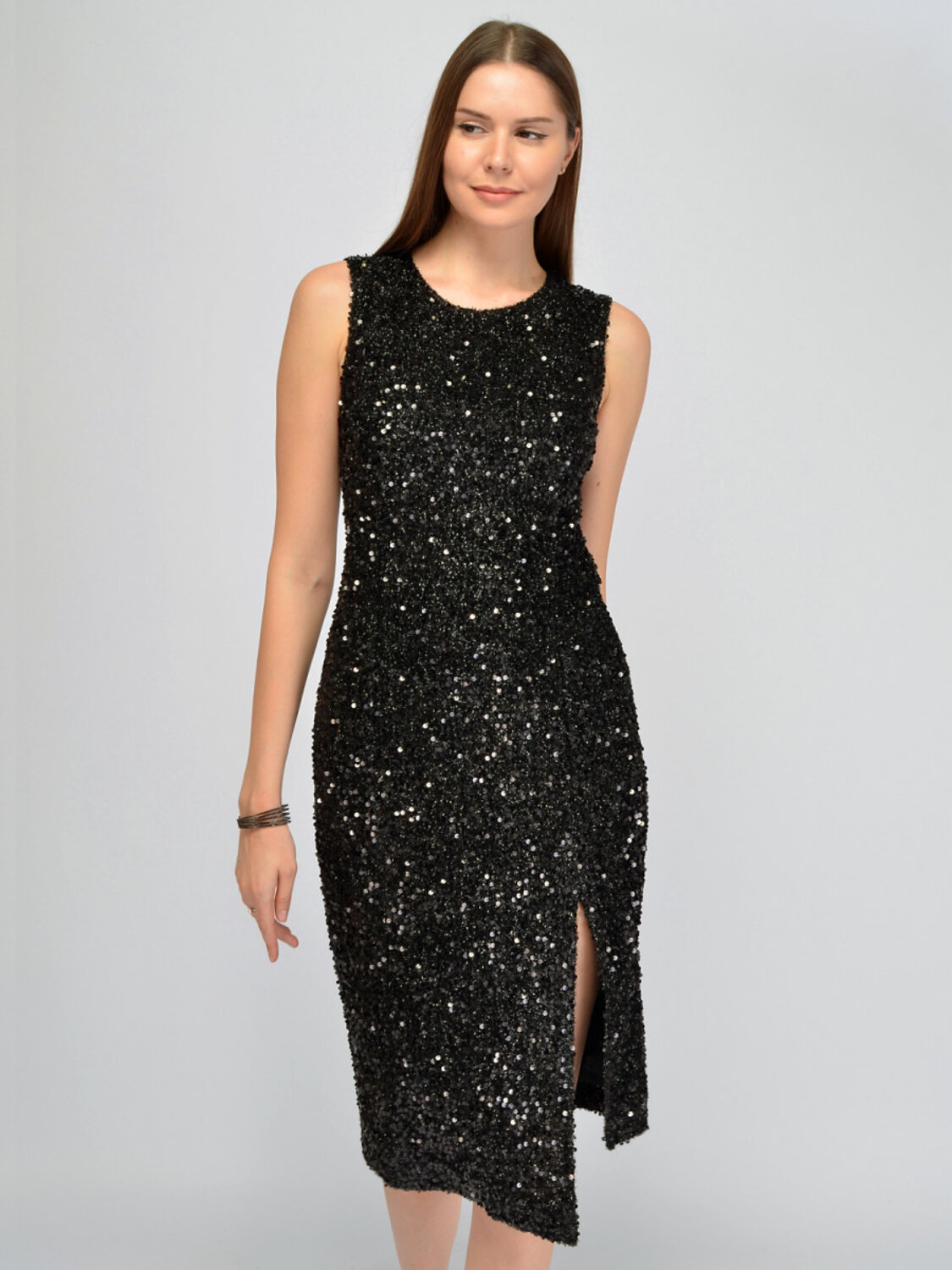 VISERDI Платье 574721 10456-чрн 4351540 черный