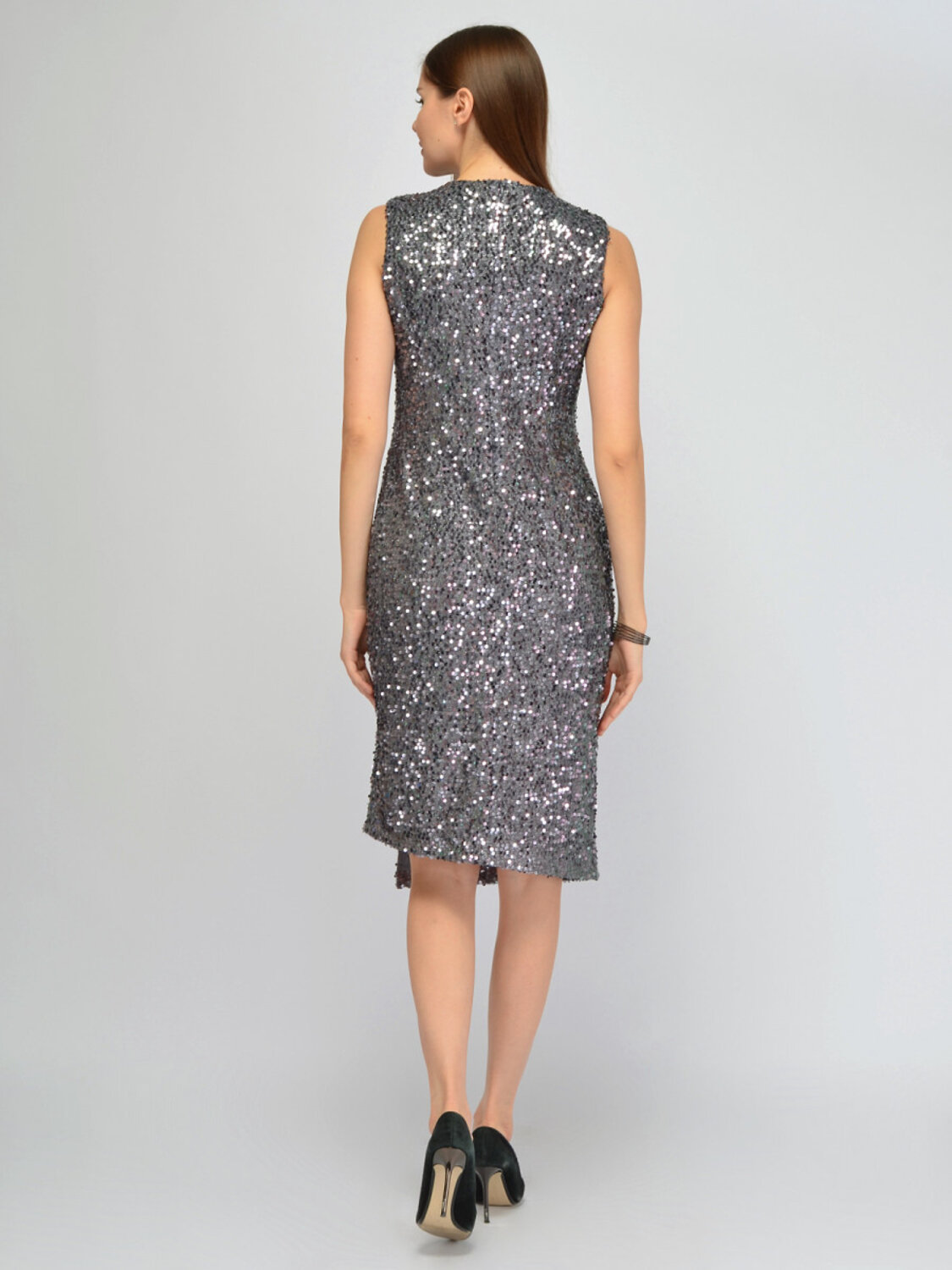 VISERDI Платье 574723 10456-срб 4351540 серебристый