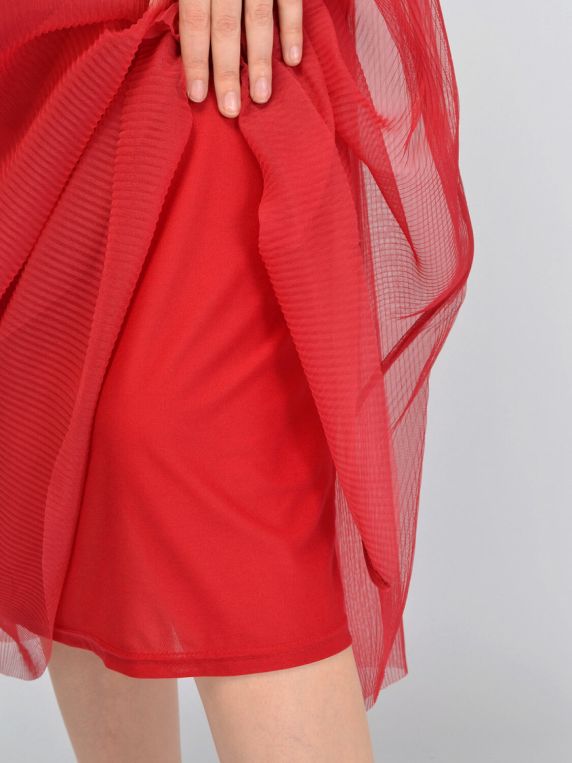 VISERDI Платье 574724 10455-крс 4352315 красный