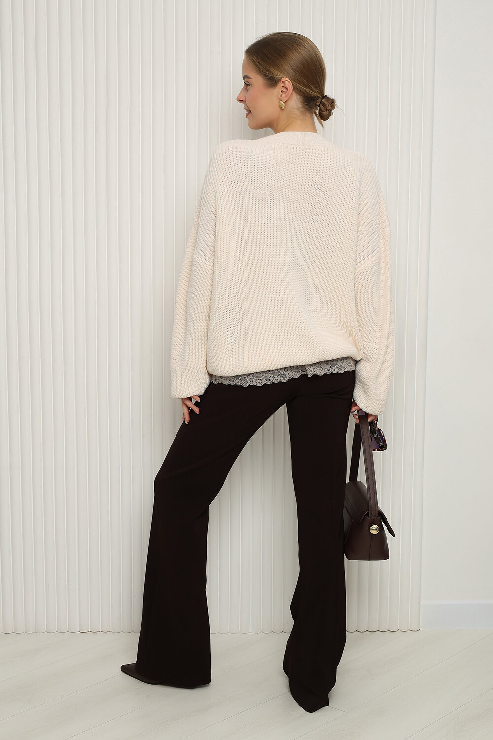 Натали Джемпер 574726 84505 молочный