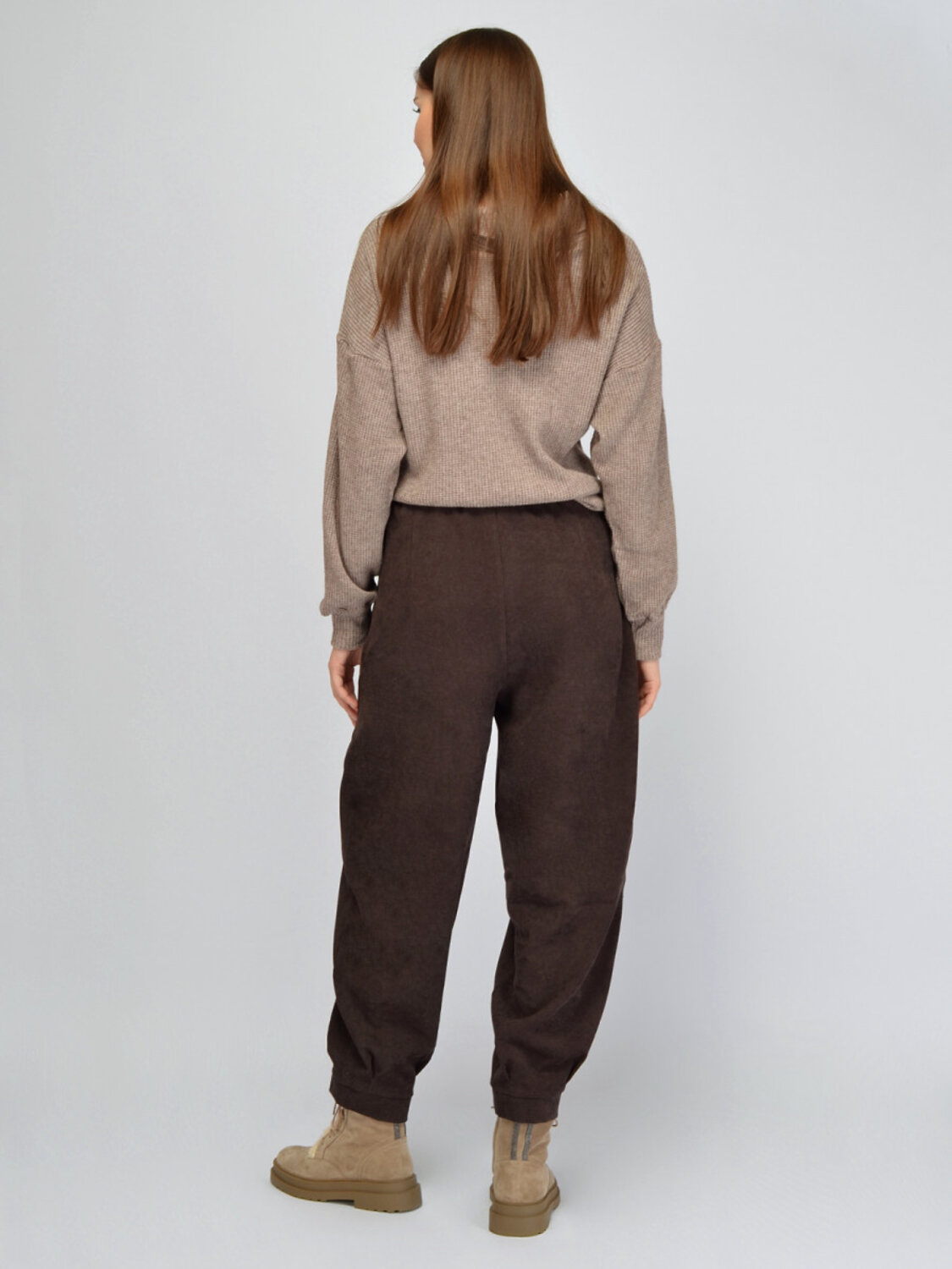 VISERDI Брюки 574727 10393-гшк 8551050 шоколад