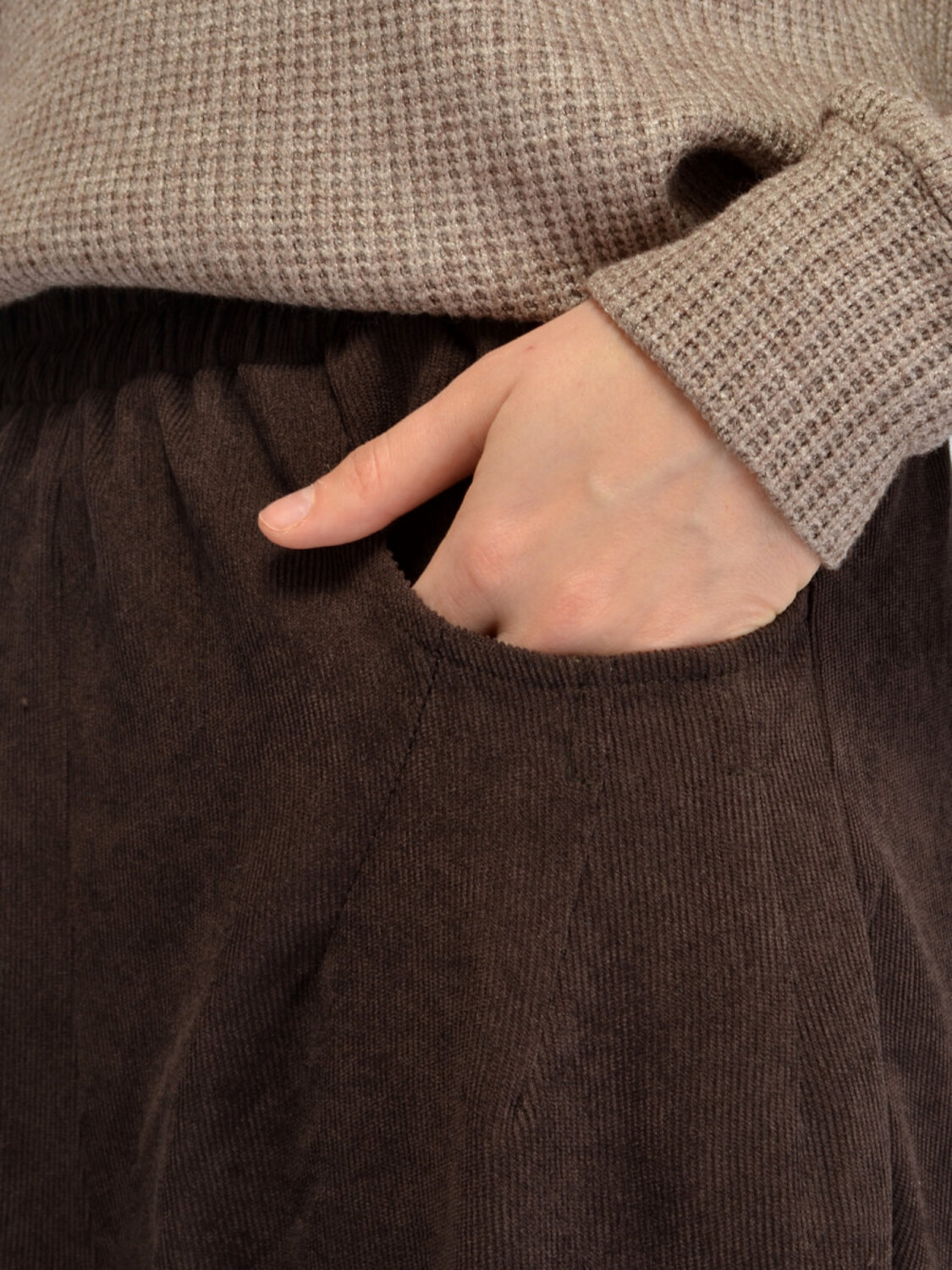 VISERDI Брюки 574727 10393-гшк 8551050 шоколад