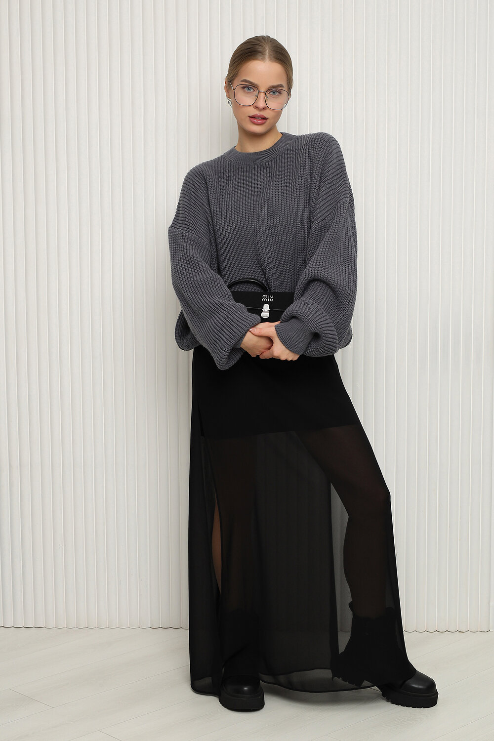 Натали Джемпер 574728 84505 графит