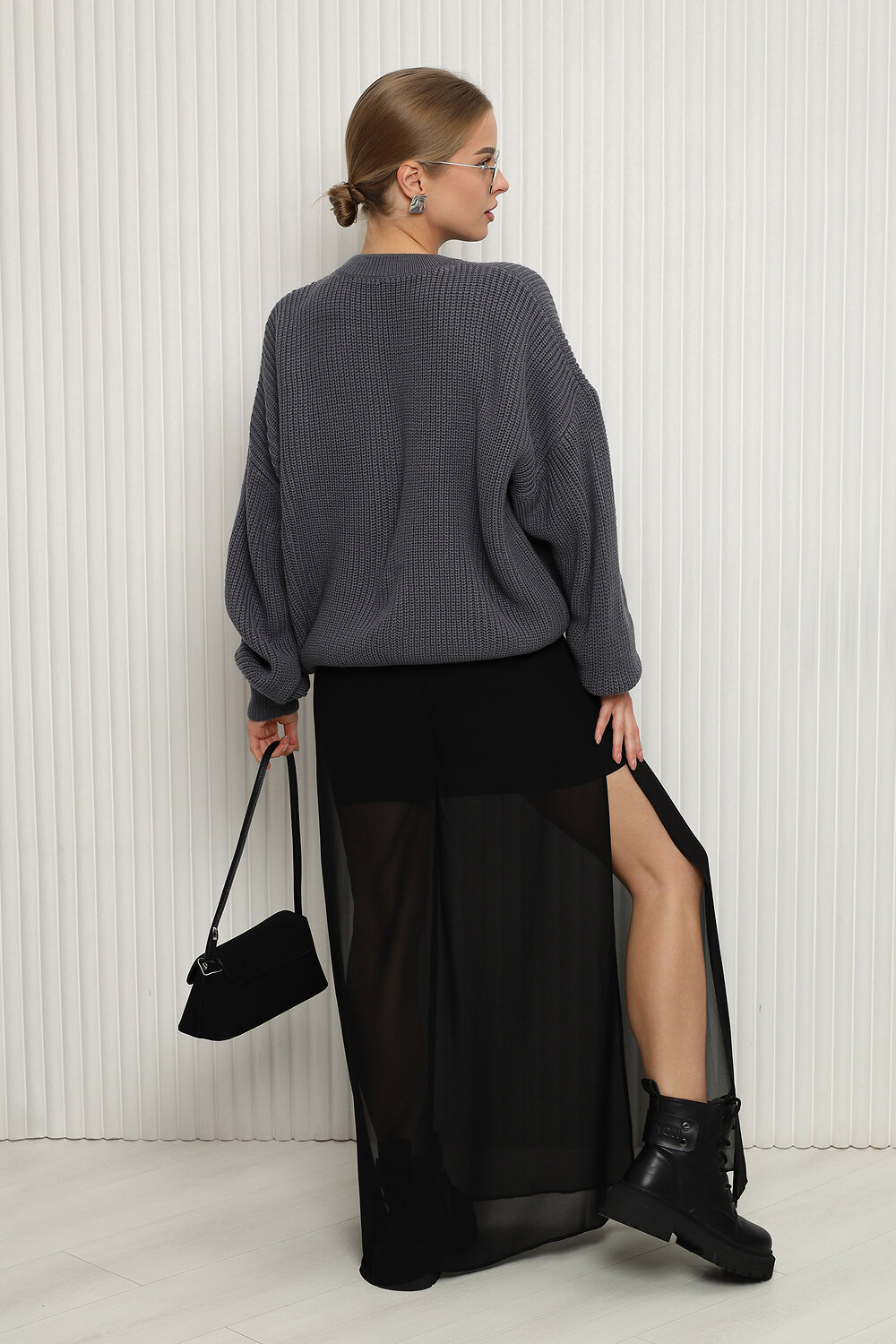 Натали Джемпер 574728 84505 графит