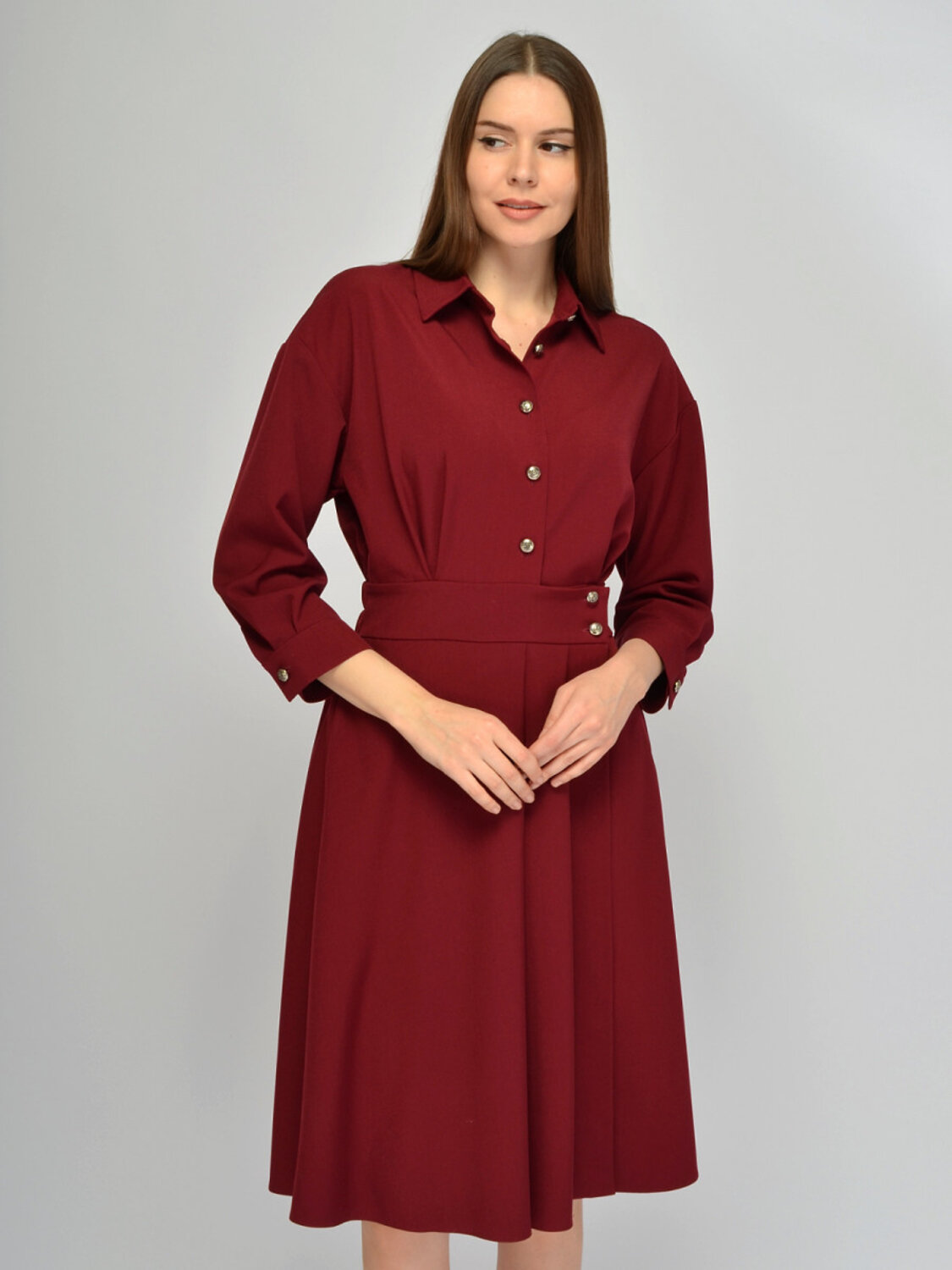 VISERDI Платье 574738 9047-вин 4452030 винный