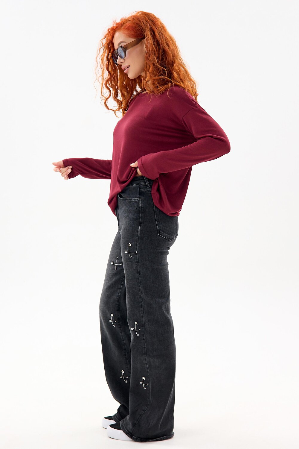 Lika Dress Лонгслив 574748 10637 Бордовый