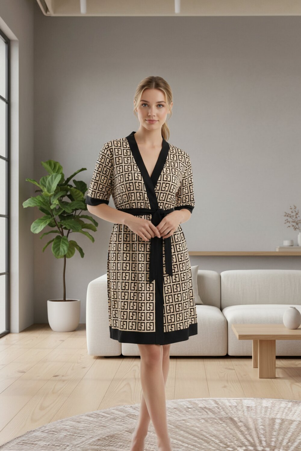 Lika Dress Халат 574755 10031 Бежевый