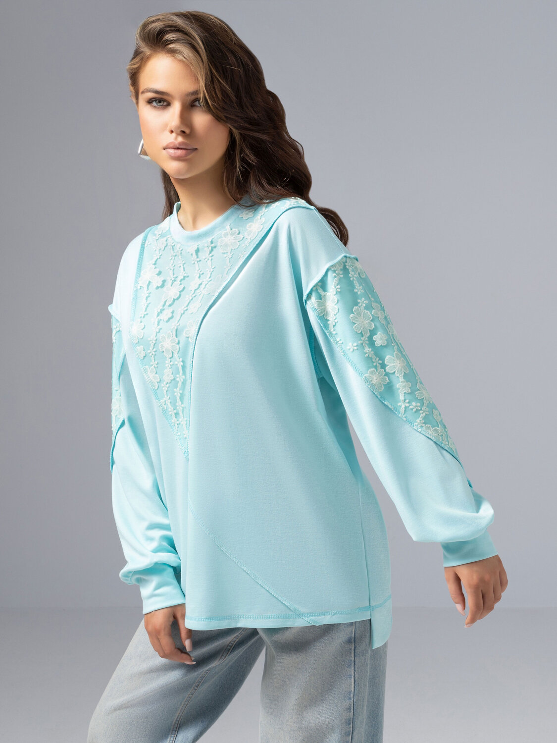 CHARUTTI Свитшот 574767 12443 Мятный