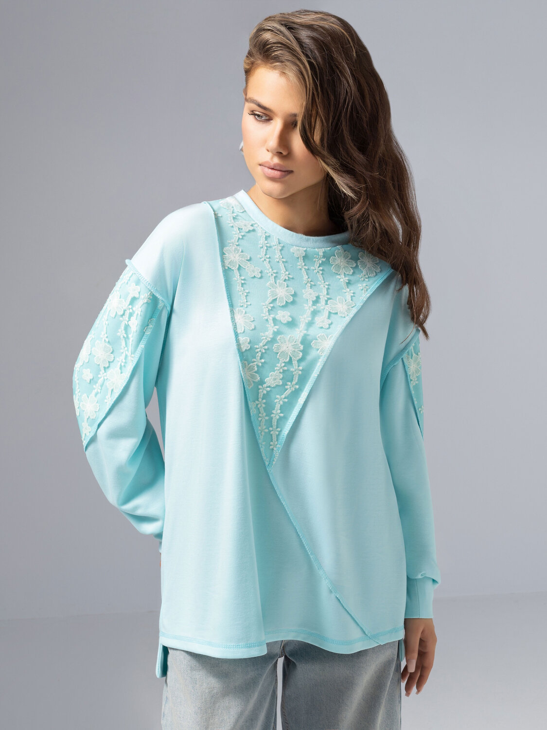 CHARUTTI Свитшот 574767 12443 Мятный