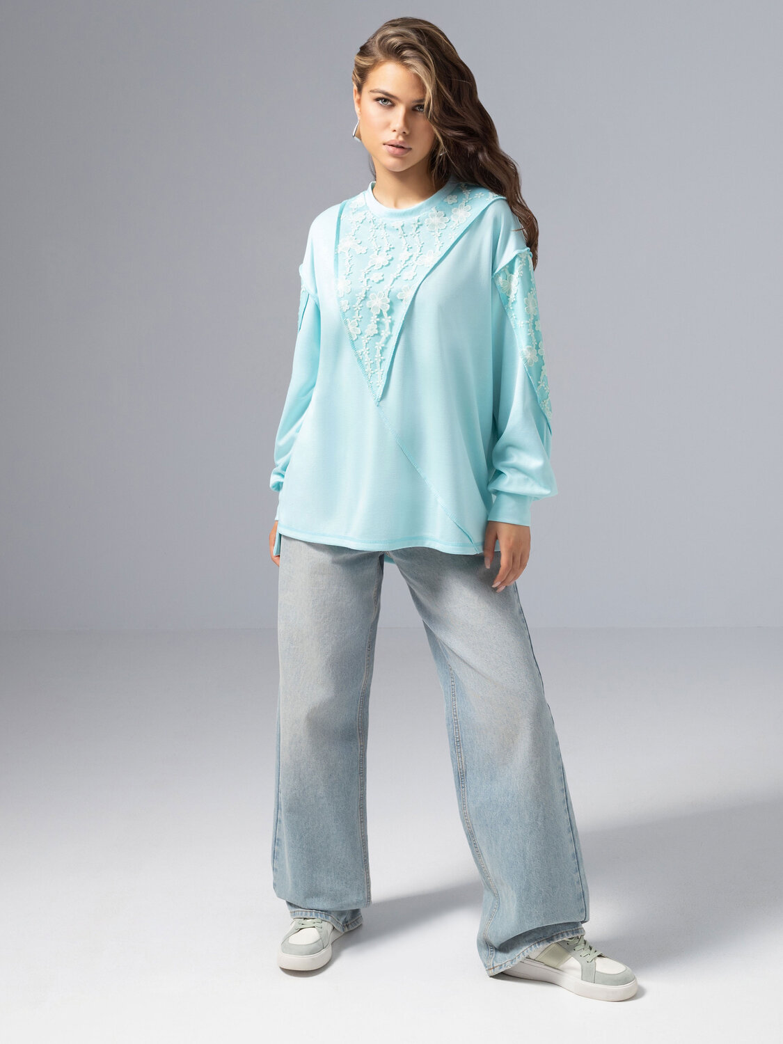 CHARUTTI Свитшот 574767 12443 Мятный