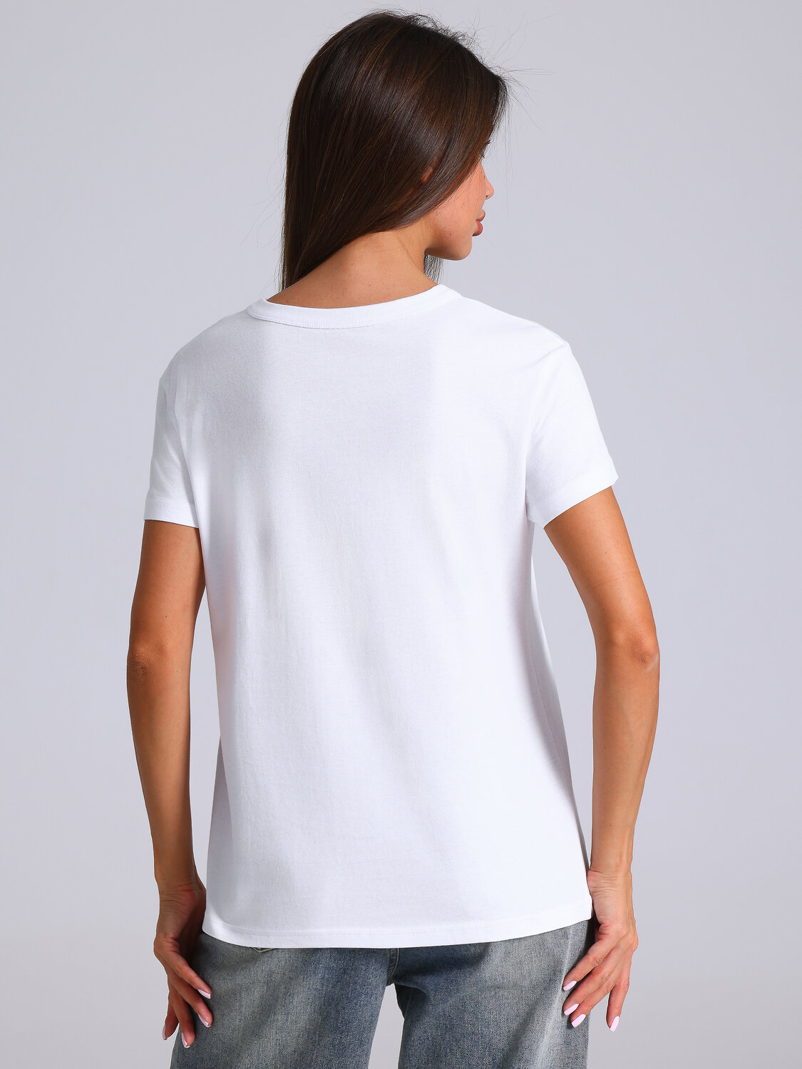 Апрель Футболка 574775 1ЖДФК2657001 белый